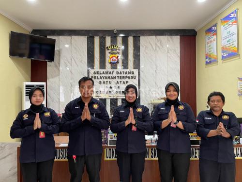 Pelayanan terpadu di Polres Serang. Foto: Yono