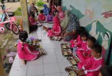 Porsi MBG dari SPPG Polres Serang. Foto Yono