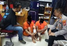 Dua penjahat jalanan ditembak polisi. Foto: Yono