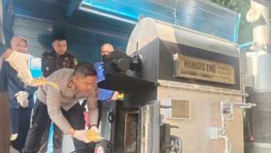 Polres Tangsel memusnahkan 46 juta obat keras ilegal. Foto Antara