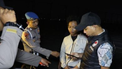 Polresta Bandara Soetta menggelar razia. Foto Antara