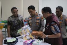 Polresta Metro Tangerang Kota bongkar kasus peredaran narkoba jenis ganja. Foto Antara