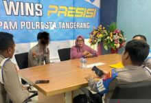 Oknum anggota Polresta Tangerang diadukan atas dugaan penganiyaan pacaranya. Foto Antara