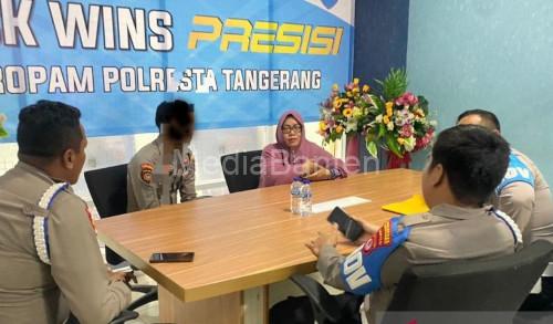 Oknum anggota Polresta Tangerang diadukan atas dugaan penganiyaan pacaranya. Foto Antara