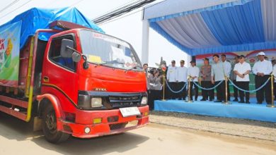 Hasil panen jagung serentak di Tangerang. Foto: Antara