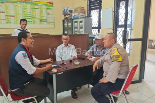Kapolsek Bojonegara, Iptu Kyflan Ahmad Syukur gelar Sambang Kamtibmas dan Sosialisasi Call Center 110. Foto Daeng Yusvin