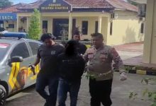 Pelaku curanmor diamankan Polsek Cikande. Foto Yono