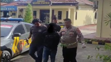 Pelaku curanmor diamankan Polsek Cikande. Foto Yono