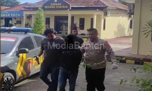 Pelaku curanmor diamankan Polsek Cikande. Foto Yono