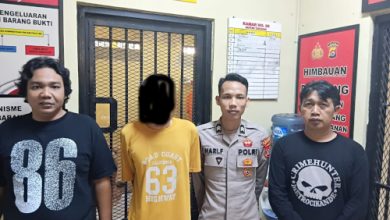 Polsek Cikande limpahkan perkara pidana Curanmor ke Kejari Serang. Foto Yono