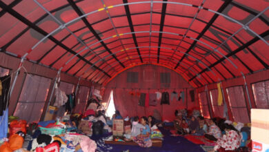 Salah satu pos pengungsian di Kabupaten Cianjur. Foto: BNPB