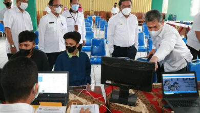 PPDB Online jalur zonasi dievaluasi Pj Gubernur Banten, Al Muktabar. Foto: Biro Adpim Banten