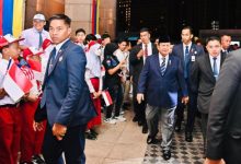 Prabowo Subianto, Presiden RI tiba di Malaysia. Foto: Antara