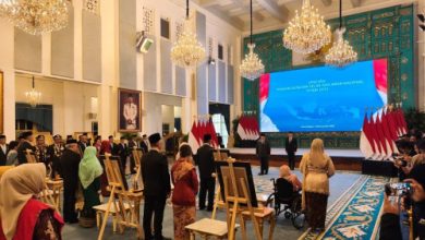 Pesiden RI, Prabowo Subianto menganugerahkan gelar Pahlawan Nasional ke 10 tokoh. Foto Antara