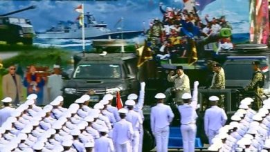 Presiden RI, Prabowo Subianto pada HUT TNI Ke-80 di Monas, Jakarta. foto: Antara