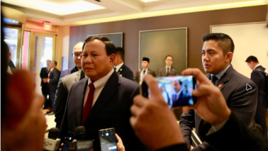 Pernyataan Presiden RI, Prabowo Subianto di Washington DC, Amerika Serikat. Foto: BPMI SatPresRI