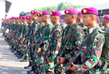 Kesiapan prajurit Yonranratfib 2 Mar. Foto: Ahmad Munawir - Menkav 2 Mar.