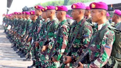 Kesiapan prajurit Yonranratfib 2 Mar. Foto: Ahmad Munawir - Menkav 2 Mar.