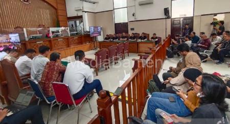 Putusan Sidang Praperadilan Firli Bahuri di PN Jakarta Selatan. Foto: LKBN Antara