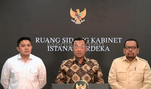Prasetyo Hadi, Menteri Setneg. Foto Antara