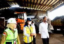 Kunjungan Presiden RI, Joko Widodo ke TPST RDF Cilacap. Foto: Web Setkab RI