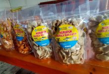 Abon dan Kerupuk Ikan Patin dari Pasir Tanjung, Kabupaten Lebak. Foto: LKBN Antara