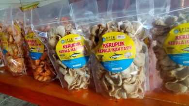 Abon dan Kerupuk Ikan Patin dari Pasir Tanjung, Kabupaten Lebak. Foto: LKBN Antara