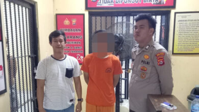 Produsen temgbakau sintetis ditangkap Polres Serang. Foto: Yono