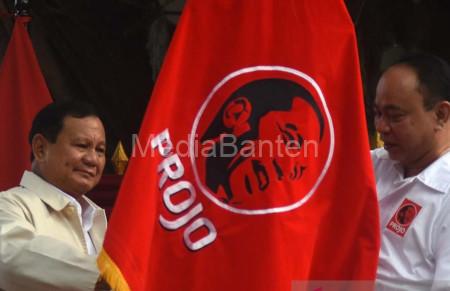 Projo bersama Prabowo Subianto, Calon Presiden. Foto: Istimewa