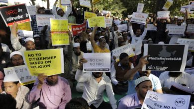 Gelombang protes UU Kewarganegaraan India terhadap muslim. Foto: Istimewa