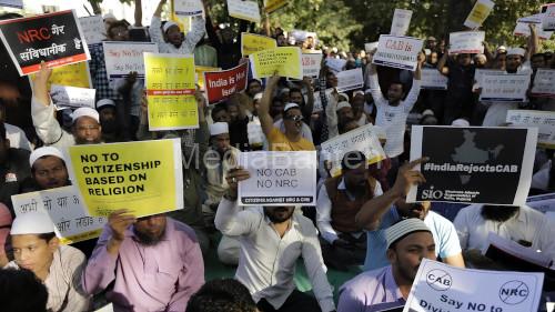 Gelombang protes UU Kewarganegaraan India terhadap muslim. Foto: Istimewa