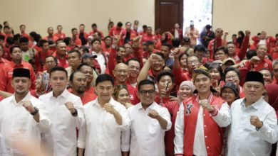 PSI all out memenangkan Andra Soni - Dimyati Natakusumah menjadi Gubernur dan Wakil Gubernur Banten. Foto: Yono