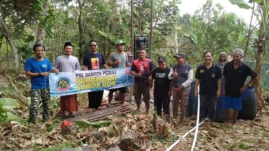 PSL Banten membangun 2 sumur bor di Pandegalng. Foto: Humas PSL Banten