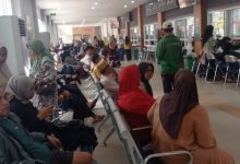 Ruang tunggu di sebuah fasilitas kesehatan di Lebak. Foto Antara