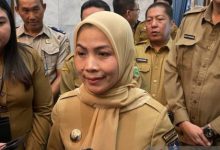 Bupati Serang, Ratu Rachmatuzakiyah. Foto Antara