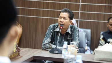 Rafik Rahmat Taufik, Kareteker Ketua Apdesi Merah Putih Banten. Foto Antara