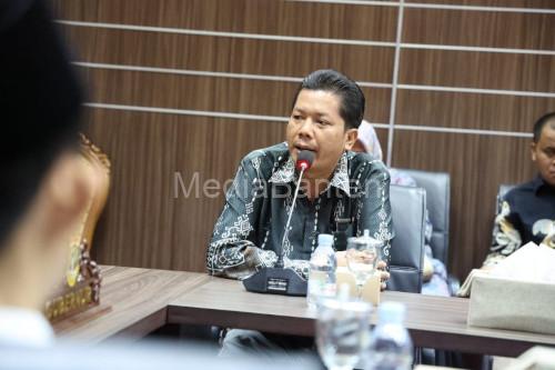 Rafik Rahmat Taufik, Kareteker Ketua Apdesi Merah Putih Banten. Foto Antara