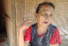 Rahman, lansia di Desa Tanjungjaya, Kecamatan Panimbang, Kabupaten Pandeglang. Foto Daeng Yusvin