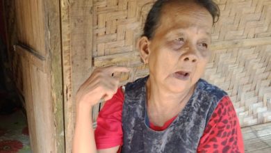 Rahman, lansia di Desa Tanjungjaya, Kecamatan Panimbang, Kabupaten Pandeglang. Foto Daeng Yusvin