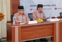 Raker FKUB Banten di sebuah hotel di Kota Serang. Foto: Biro Adpim Banten
