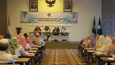 Rapat ANC di Dinkes Banten. Foto: Biro Adpim Banten