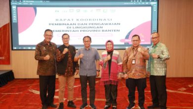 Rakor Pengawasan dan Pembinaan Inspektorat Banten di Bandung. Foto: Biro Adpim Pemprov Banten