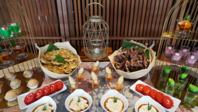 Menu betema warna warni ramadan dari Swiss Belinn Modern Cikande HOtel. Foto: Hanidah