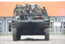 Ranpur Kapal K61. Foto: Ahmad Munawir - Menkav 2 Mar