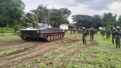 Ranpur Yontankfib 2 Mar di Puslatpurmar 5 Baluran. Foto: Ahmad Munawir - Menkav 2 Mar