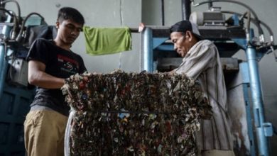 Produksi bahan bakar sampah atau RDF dari DLH Kota Tangerang. Foto: Antara