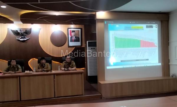 Banten meraih posisi kedua realisasi pendapatan. Foto: Hendra Hermawan