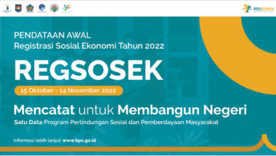 Regsosek 2022. Foto: Istimewa