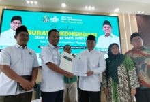 PKB Kabupaten Tangerang memberikan rekomendasi ke Maesyal - Intan. Foto: Antara