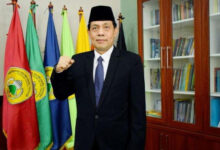 Rektor Untira Banten, Prof Fatah Sulaiman bicara soal Pj Sekda Banten. Foto: Untirta